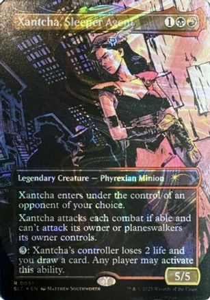Xantcha, Sleeper Agent (Halo Foil)