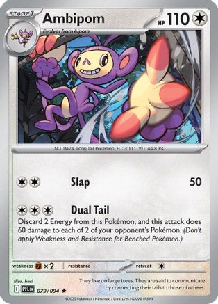 ME02: Phantasmal Flames Ambipom #079