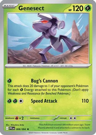 ME02: Phantasmal Flames Genesect #008