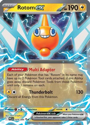 ME02: Phantasmal Flames Rotom ex #029