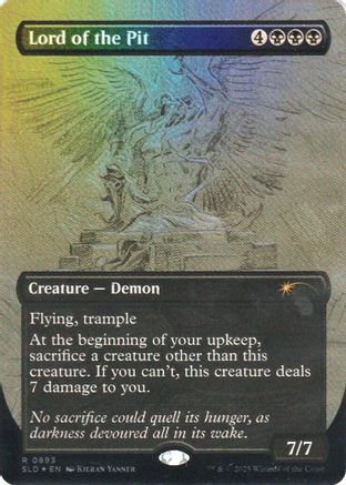 Lord of the Pit (Sketch Showcase) (Rainbow Foil)