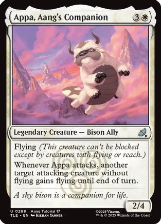 Avatar: The Last Airbender: Eternal-Legal Appa, Aang's Companion (0268) #268