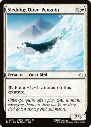 Avatar: The Last Airbender: Eternal-Legal Sledding Otter-Penguin (0273) #273