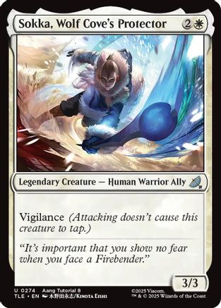 Avatar: The Last Airbender: Eternal-Legal Sokka, Wolf Cove's Protector (0274) #274