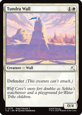 Avatar: The Last Airbender: Eternal-Legal Tundra Wall (0275) #275