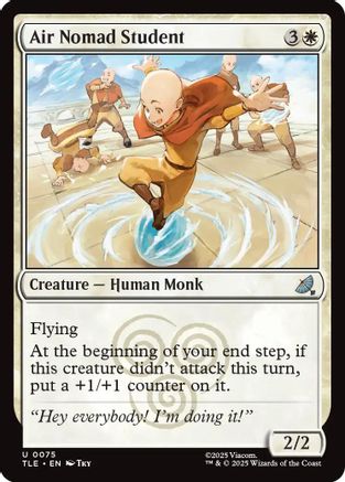 Avatar: The Last Airbender: Eternal-Legal Air Nomad Student #75