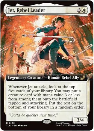 Avatar: The Last Airbender: Eternal-Legal Jet, Rebel Leader (Extended Art) #172