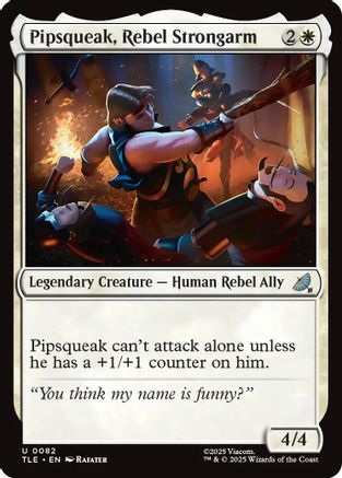 Avatar: The Last Airbender: Eternal-Legal Pipsqueak, Rebel Strongarm #82