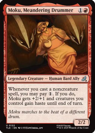 Avatar: The Last Airbender: Eternal-Legal Moku, Meandering Drummer #122