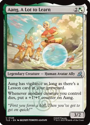 Avatar: The Last Airbender: Eternal-Legal Aang, A Lot to Learn #146