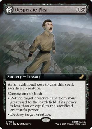 Desperate Plea (Extended Art)