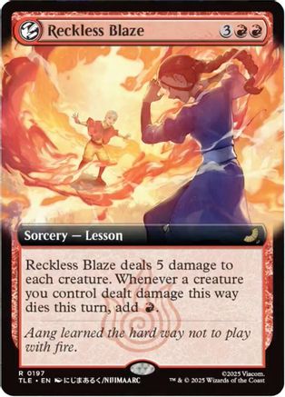 Avatar: The Last Airbender: Eternal-Legal Reckless Blaze (Extended Art) #197