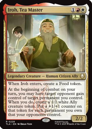 Iroh, Tea Master