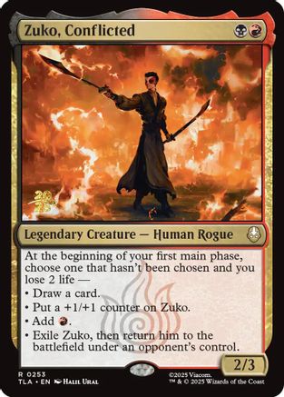 Zuko, Conflicted