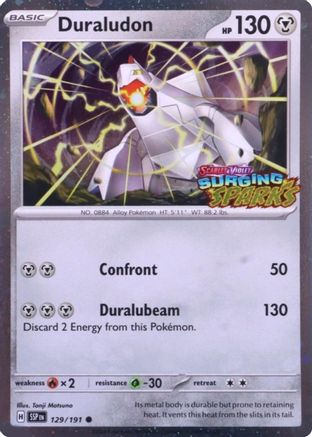 Miscellaneous Cards & Products Duraludon (Surging Sparks) #129