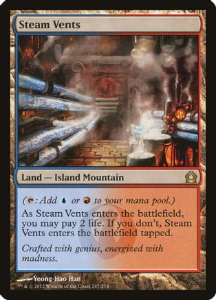 Steam Vents - Return to Ravnica - Magic: The Gathering