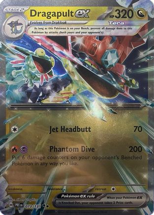 Jumbo Cards Dragapult ex #073