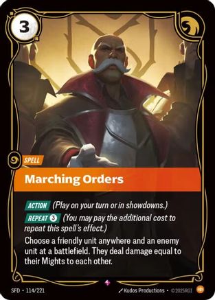 Marching Orders