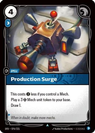 Production Surge