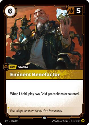 Eminent Benefactor