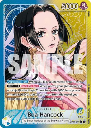 Boa Hancock - OP14-041 (Alternate Art)
