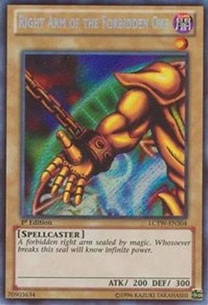 Right Arm of the Forbidden One - YGLD-ENA20 - Ultra Rare - NM