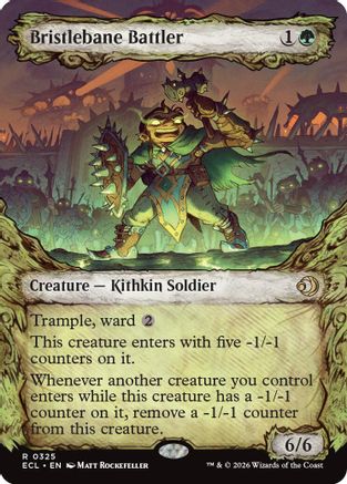 Lorwyn Eclipsed Bristlebane Battler (Showcase) #325