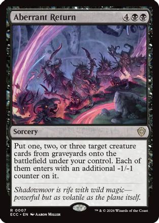 Commander: Lorwyn Eclipsed Aberrant Return #7