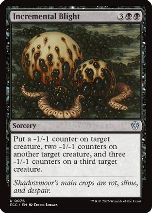 Commander: Lorwyn Eclipsed Incremental Blight #76
