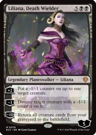 Commander: Lorwyn Eclipsed Liliana, Death Wielder #78