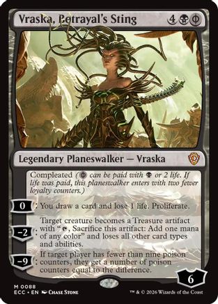 Commander: Lorwyn Eclipsed Vraska, Betrayal's Sting #88