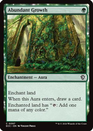Commander: Lorwyn Eclipsed Abundant Growth #97