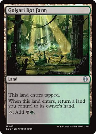 Commander: Lorwyn Eclipsed Golgari Rot Farm #151