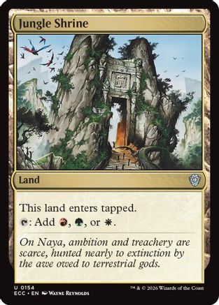 Commander: Lorwyn Eclipsed Jungle Shrine #154