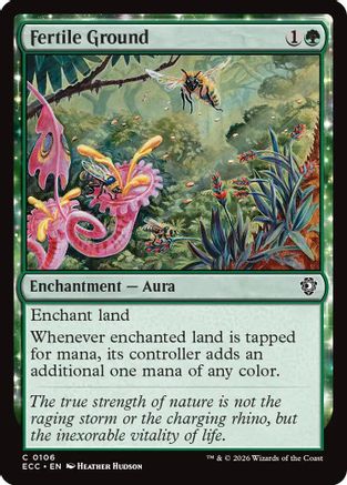 Commander: Lorwyn Eclipsed Fertile Ground #106