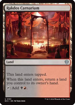 Commander: Lorwyn Eclipsed Rakdos Carnarium #161