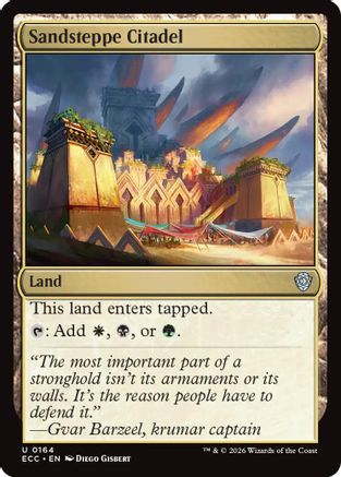 Commander: Lorwyn Eclipsed Sandsteppe Citadel #164