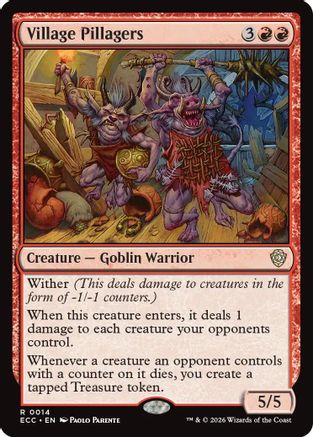 Commander: Lorwyn Eclipsed Village Pillagers #14