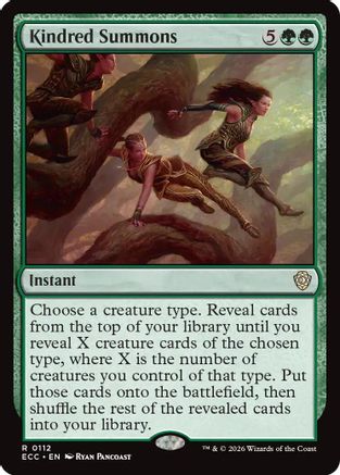 Commander: Lorwyn Eclipsed Kindred Summons #112