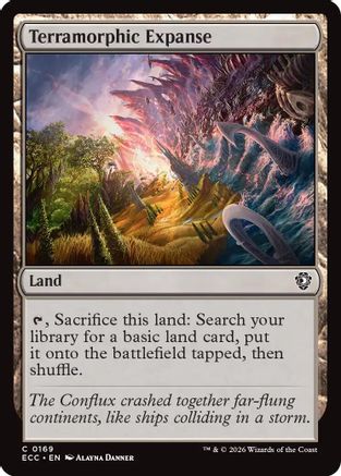 Commander: Lorwyn Eclipsed Terramorphic Expanse #169