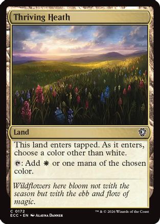 Commander: Lorwyn Eclipsed Thriving Heath #172