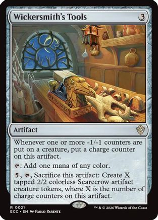 Commander: Lorwyn Eclipsed Wickersmith's Tools #21
