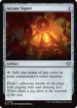 Commander: Lorwyn Eclipsed Arcane Signet (0055) #55