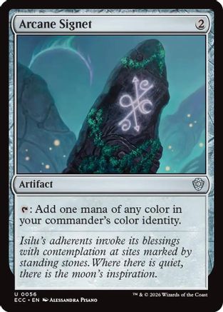 Commander: Lorwyn Eclipsed Arcane Signet (0056) #56