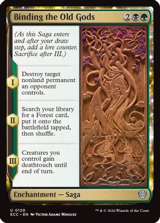 Commander: Lorwyn Eclipsed Binding the Old Gods #120