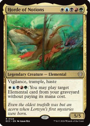 Commander: Lorwyn Eclipsed Horde of Notions #124