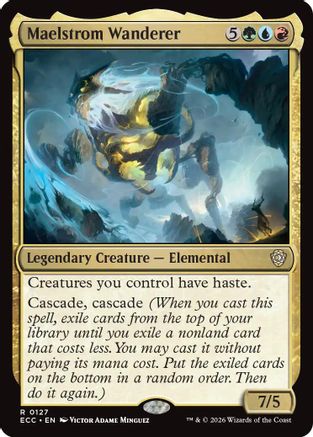 Commander: Lorwyn Eclipsed Maelstrom Wanderer #127