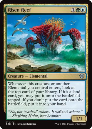 Commander: Lorwyn Eclipsed Risen Reef #132