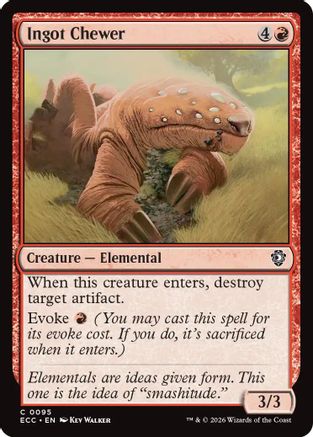 Commander: Lorwyn Eclipsed Ingot Chewer #95