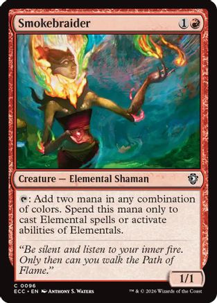 Commander: Lorwyn Eclipsed Smokebraider #96